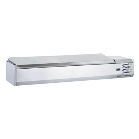 *the image of the product are for illustration purpose only and may differ from actual. Coldline VRX1800-SS 71" Refrigerated S/S Topping Rail ...