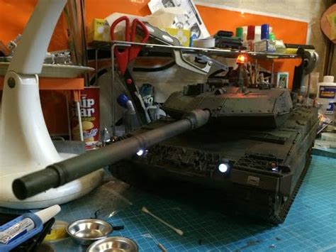 Tamiya Leopard 2A6 1 16 Full Option RC Tank YouTube