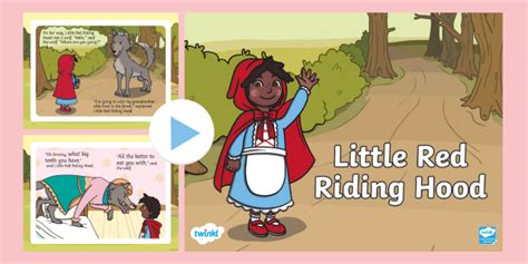 Red Riding Hood Story Sequencing Cards Twinkl