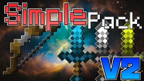 Minecraft Pvpテクスチャ紹介 〔simple Pack V2〕 Minecraft Pvp Texture 16x16 1