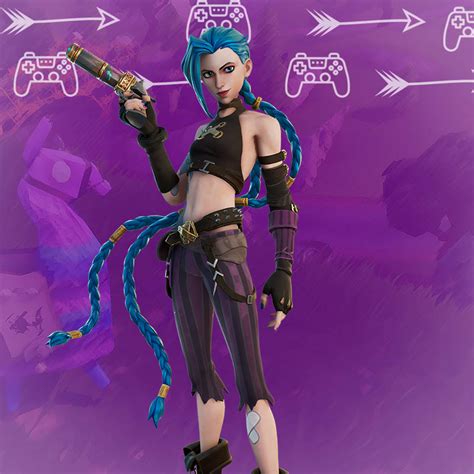 Fortnite Arcane Jinx Outfit