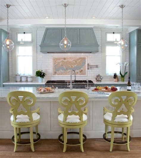 Coastal Kitchen Backsplash Ideas With Mosaic Tiles And Beach Murals With Images Beach House