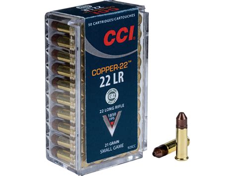 Cci Copper 22 Lead Free 22lr 50 Rounds Loyal Arms You Can Count On Us