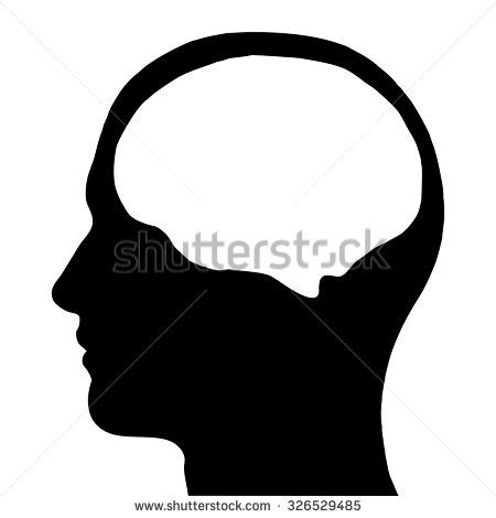 human head outline clipart clipground