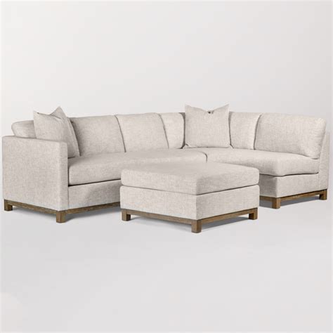 Clayton Sectional Right Facing Chaise Raf Alder And Tweed Furniture