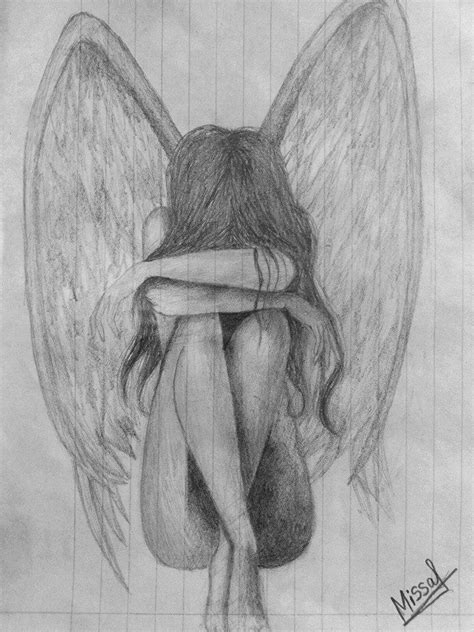 Sad Angel By Missa Koteto On Deviantart