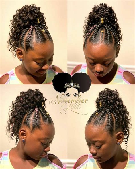 While boys short haircuts will always be in style, long hair on top has been a strong trend in recent years. Kid Braid Styles - Back to School Braided Hairstyles for Kids | Black Beauty Bombshells | Kids ...