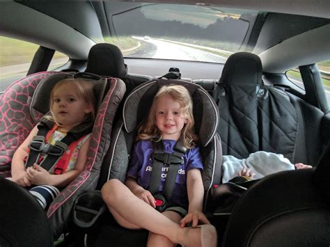 Any Other Model 3 Owners Fit 3 Car Seats In The Back Seats Rteslamodel3