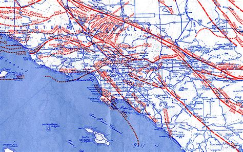CityDig: Scare Yourself Silly With This Map of L.A.'s Fault Lines Los ...