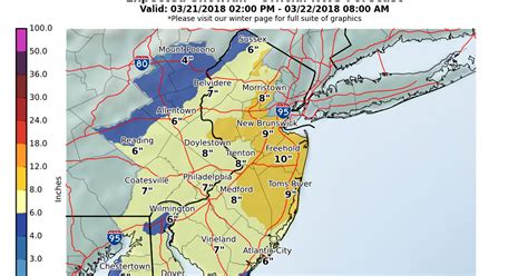South Jersey weather: Snow to end by 2 a.m