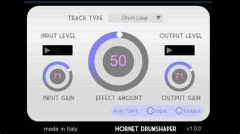 Free Vstau Drum Processor Hornet Drumshaper Musicradar