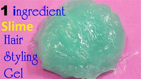 Hair Gel Slime Recipe Without Glue