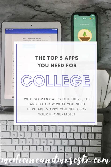 5 Apps Every College Student Needs Medicine And Moscato