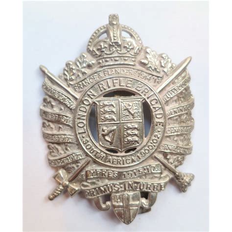 5th City Of London Battalion London Rifle Brigade Cap Badge