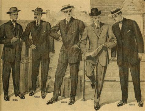S Men S Edwardian Fashion And Clothing Guide