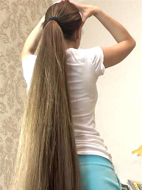 video insanely long hair realrapunzels