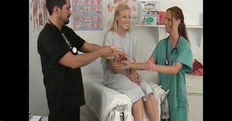 Enema Instruction Clinical The Nurse Shows The