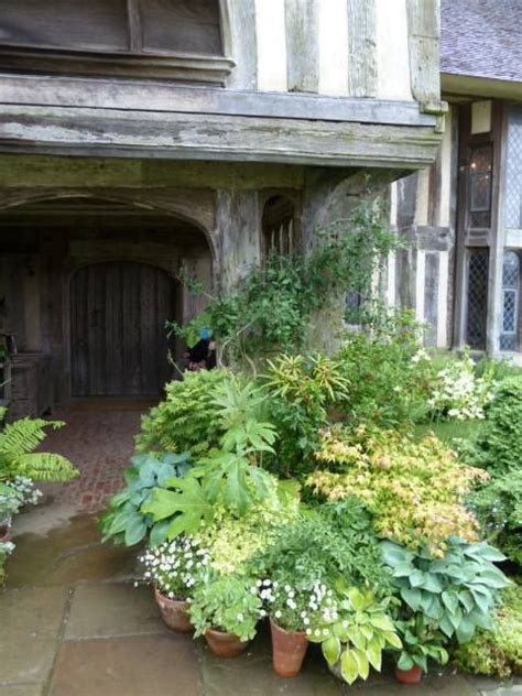 Many Shades Of Green In Porch At Great Dixter Container Gardening