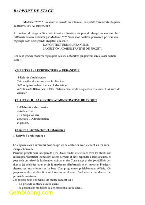 Exemple De Rapport Sur Les Conditions De Travail Armitalaras