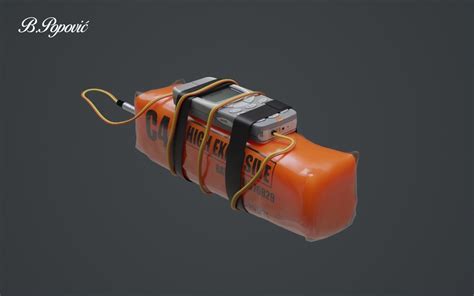 C4 High Explosive 3d Model Cgtrader