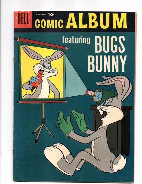 Comic Album Featuring Bugs Bunny 2 Jun Aug 1958 Dell Very Good