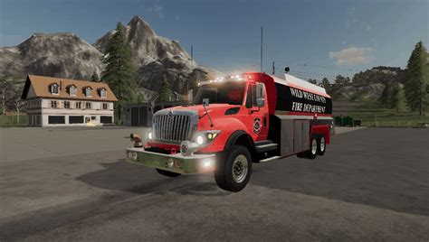 Fs19 American Fire Truck V2000 Fs 19 Trucks Mod Download