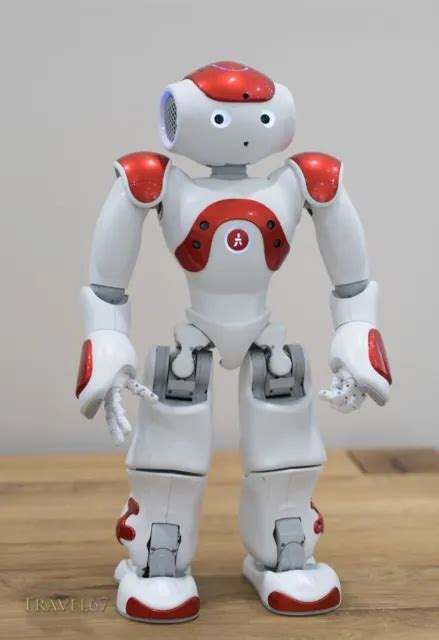 Rare Aldebaran Robotics Humanoid Robot W Rechargeable Battery Nao H25