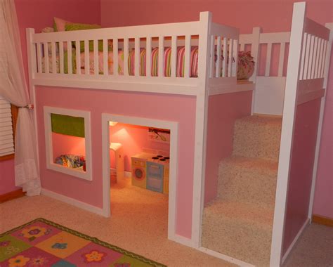 Loft Bed Plans With Stairs Bed Plans Diy And Blueprints