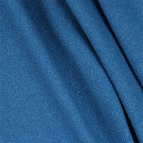 Boiled Wool Grey Blue Bloomsbury Square Dressmaking Fabric
