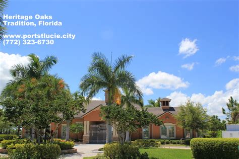 Heritage Oaks In Tradition Florida Port St Lucie Real Estate