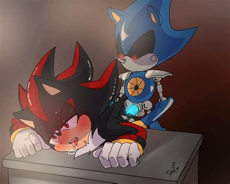 Post 4439570 Animated KrazyELF Metal Sonic Shadow The Hedgehog Sonic