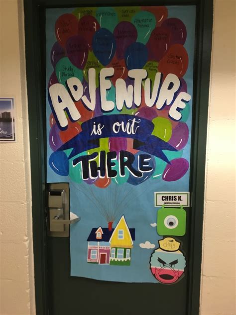 Adventure Is Out There Door Decoration Up Pixar Door Decoration