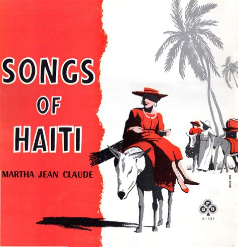 martha jean claude songs of haiti vinyl discogs