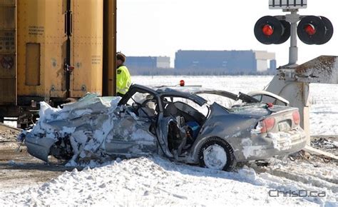 Collision With Train Sends Man To Hospital Chrisdca
