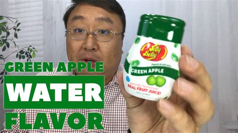 Jelly Belly Liquid Green Apple Drink Mix Review Youtube