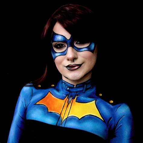 Cosplay Body Paint Batwoman Body Batgirl Paint Cosplay Holt Chandra