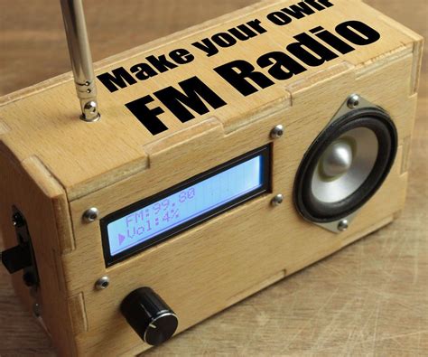 Make Your Own Fm Radio Fm Radio Radio Diy Speakers