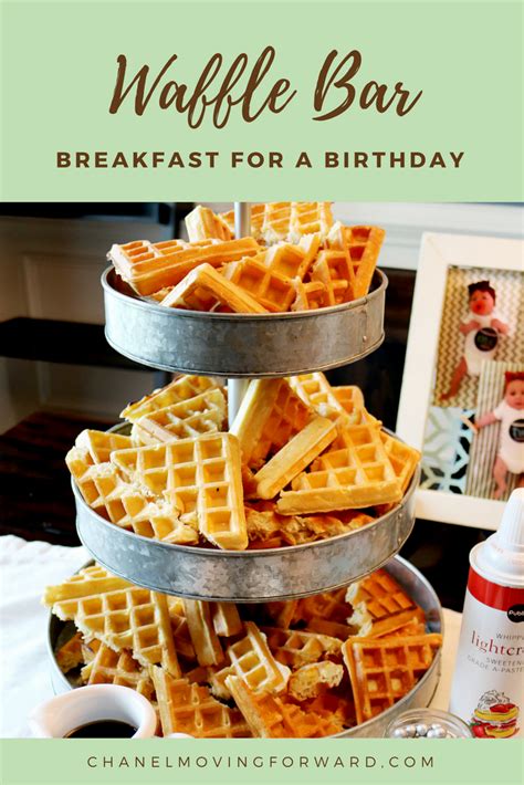 Waffle Bar Breakfast Ideas Ideas For Breakfast Birthday Party
