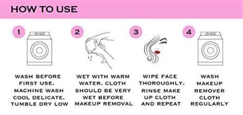 Original Makeup Eraser Makeup Remover Cleansing Cloth Reusable Washable Magic Facial Cleanser