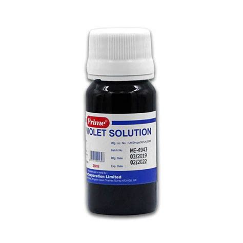 Buy Prime Gentian Violet Solution 30 Ml Life Pharmacy