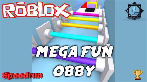 Robloxspeedrun Mega Fun Obby 1000 Stages 24831 Hrs Ludaris