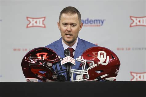 Oklahoma Football Lincoln Riley Presser Notes From 2021 Big 12 Media