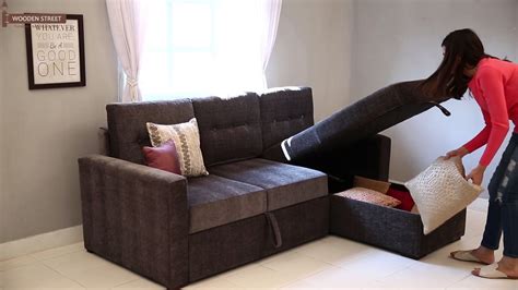 A sofa bed is one such furniture item, which is ideal for a small home. Sofa Cum Bed Design || Shop Comfortable Alfonso ...