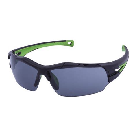 uci sidra lightweight sports style safety glasses with smoke lens protexmart