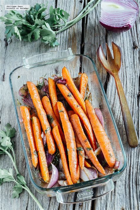 Zanahorias asadas con comino receta ligera ideal como guarnición