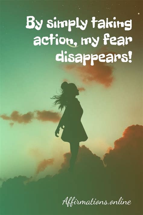 Eliminate Fear Affirmations Affirmations Daily Affirmations Words