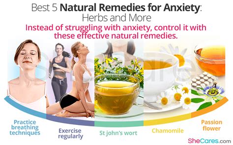 Best 5 Natural Remedies For Anxiety Herbs And More Shecares