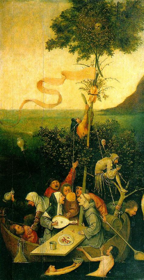 The surviving painting is a fragment of a triptych that was cut into several parts. WebMuseum: Bosch, Hieronymus: The Ship of Fools