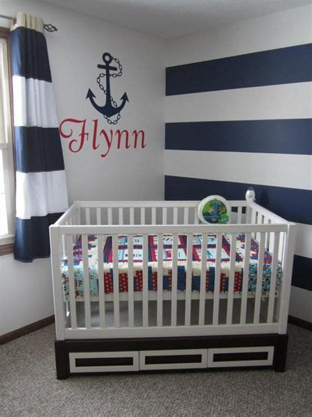 Nautical Themed Nursery Decor Nautical Boys Nursery Room Design