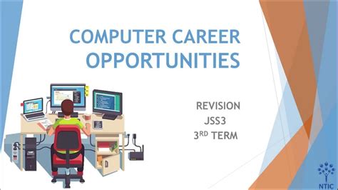 Ict Computer Career Opportunities Youtube